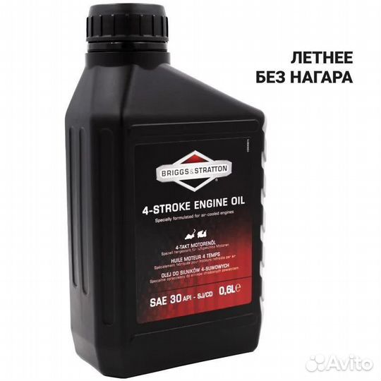 Briggs & Stratton 4 Stroke Engine Oil SAE-30, 0.6л