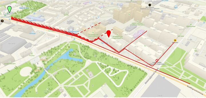 Торговая площадь, 62 м²