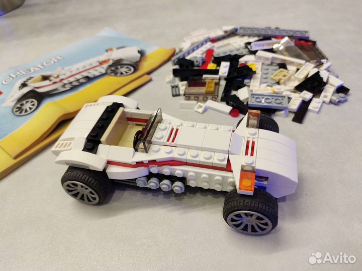 Lego Creator 31006 набор 3в1. Гоночная машина
