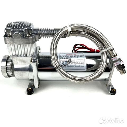 Компрессор пневмоподвески B444 (Аналог viair