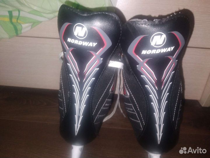 Коньки хоккейные nordway 39 размер