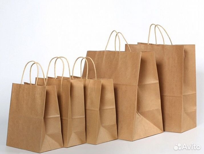 Крафтовые пакеты