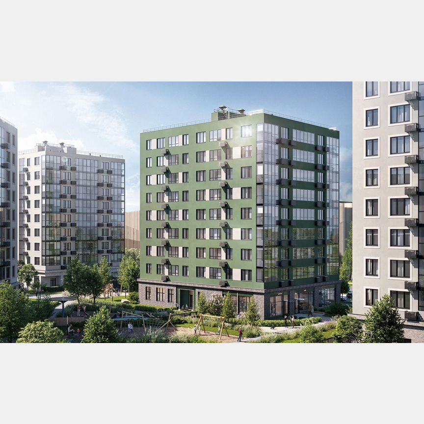 3-к. квартира, 68,5 м², 5/9 эт.