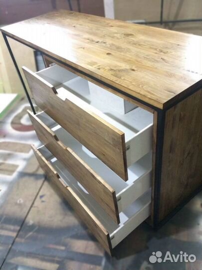 Тумба для ванной в стиле Loft