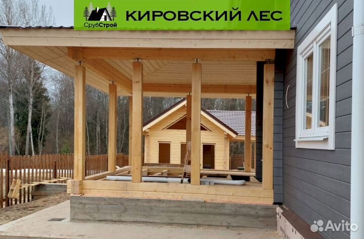 Клееный брус от производителя Льготная потека