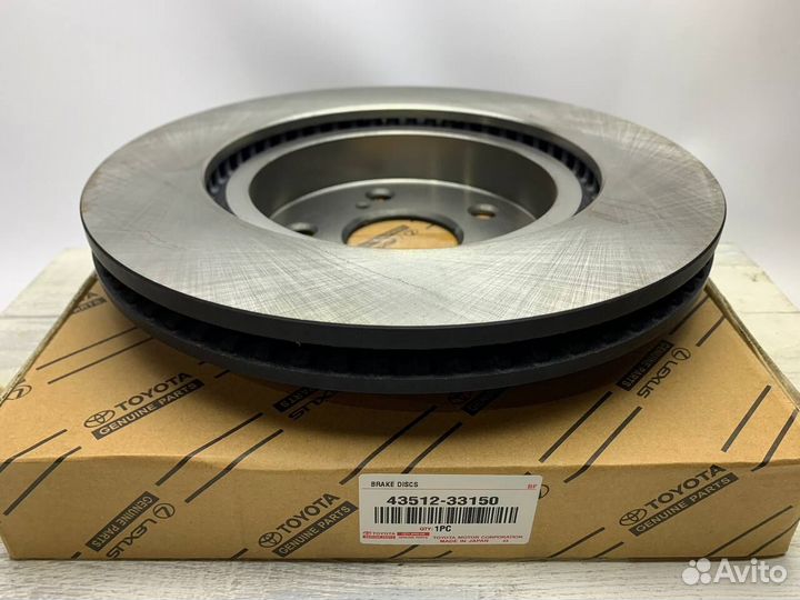 Передний тормозной диск Toyota RAV 4