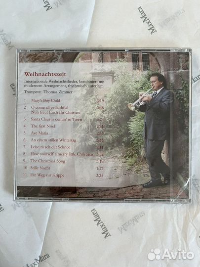 Cd компакт диск Thomas Zimmer Weihnachtszeit