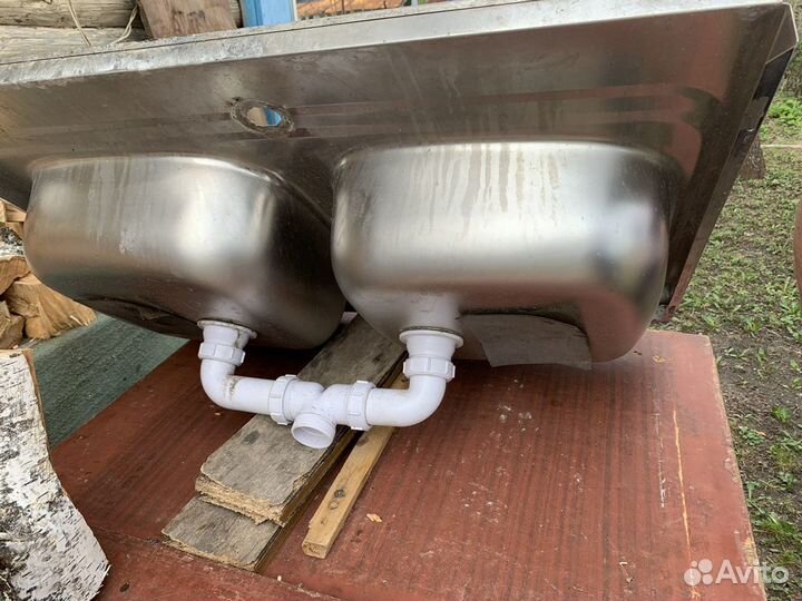 Мойка двойная