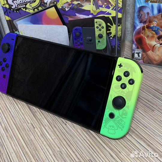 Nintendo Switch Oled Полный Комплект