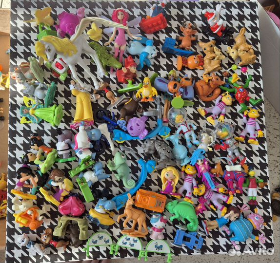 Игрушки киндер сюрприз пакетом