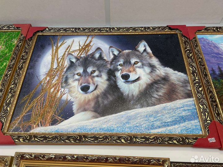 Картины из каменной крошки