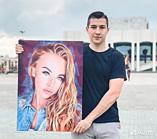 Портрет по фото (разные стили)