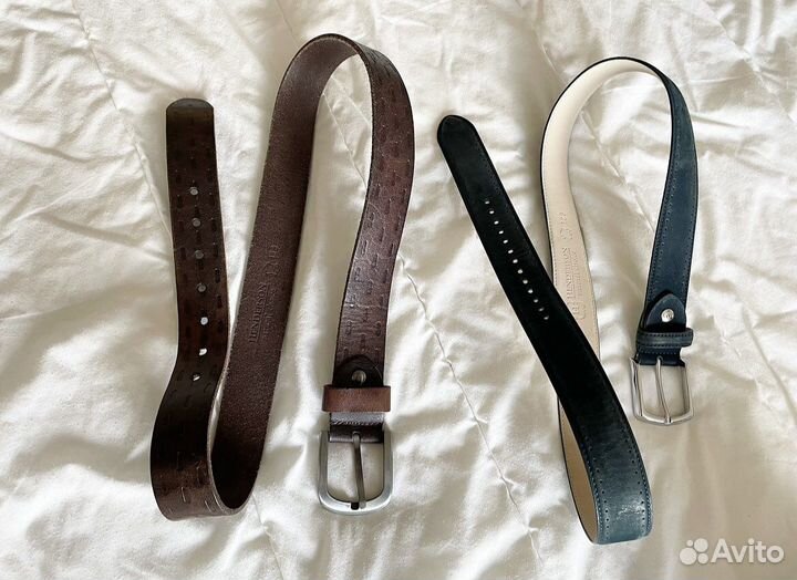 Мужской кожаный ремень