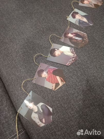 Флажки гирлянда с BTS, K-pop