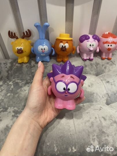 Смешарики набор 6шт большие