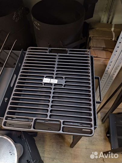 Чугунная решетка гриль