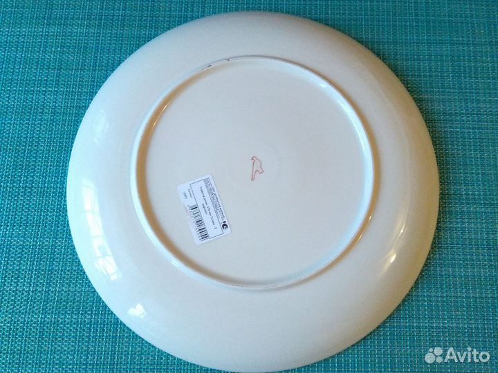 Тарелка - поднос.Фарфор.Дулево