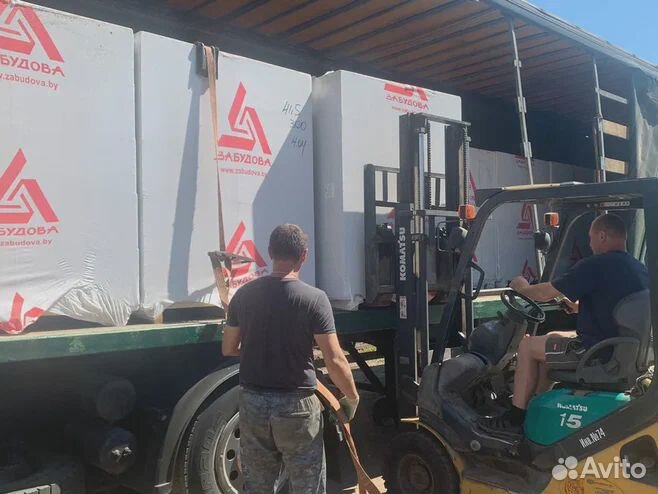 Газобетон плотностью D 500 F35 ширина 250