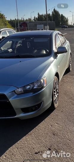 Фара левая на mitsubishi lancer 10