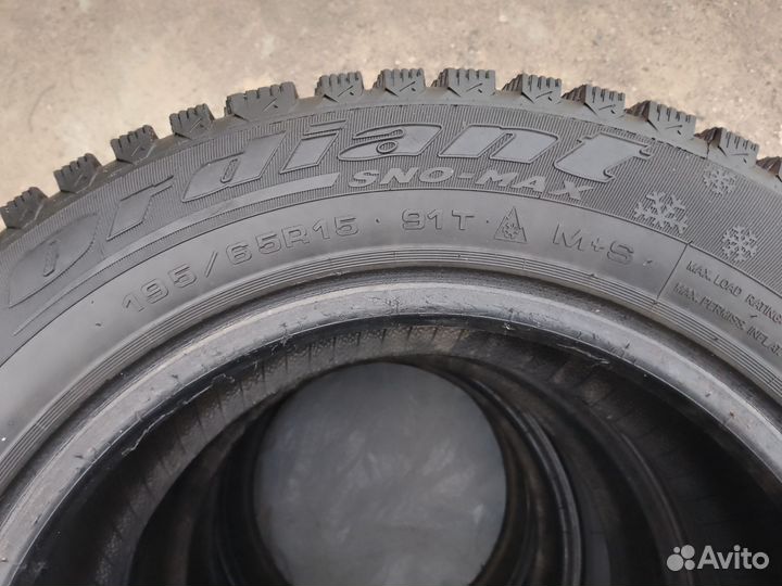 Cordiant Sno-Max 195/65 R15