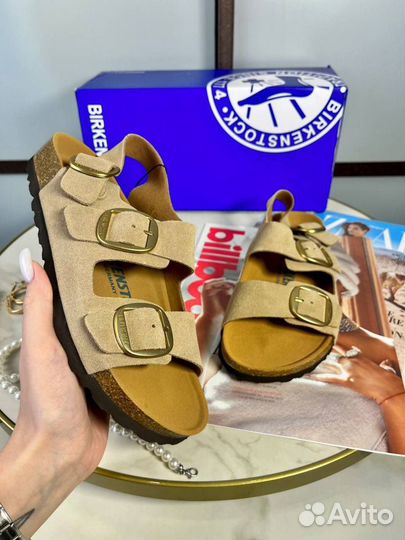 Босоножки женские Birkenstock трендовые Биркеншток