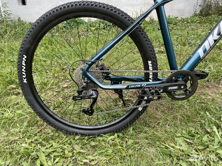 Велосипед алюминиевый с гидравлическими тормозами