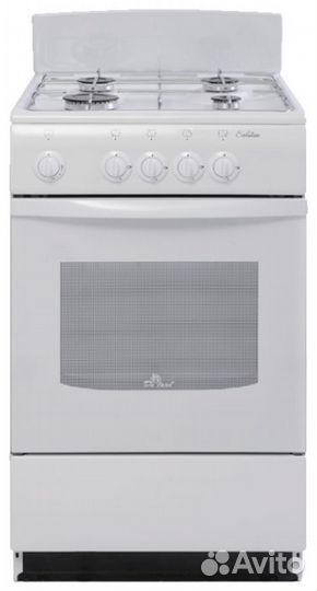 Плита газовая DE luxe 5040.38г (щ) бел