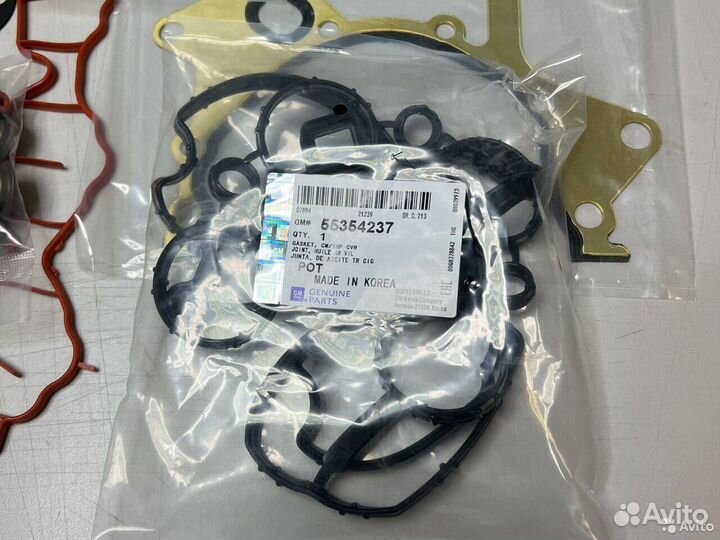 Полный комплект прокладок двс GM Z16XER Z18XER