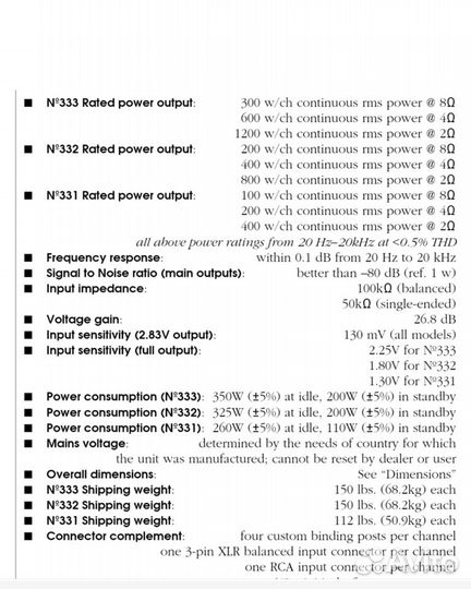 Mark levinson N332 68кг американский мускул