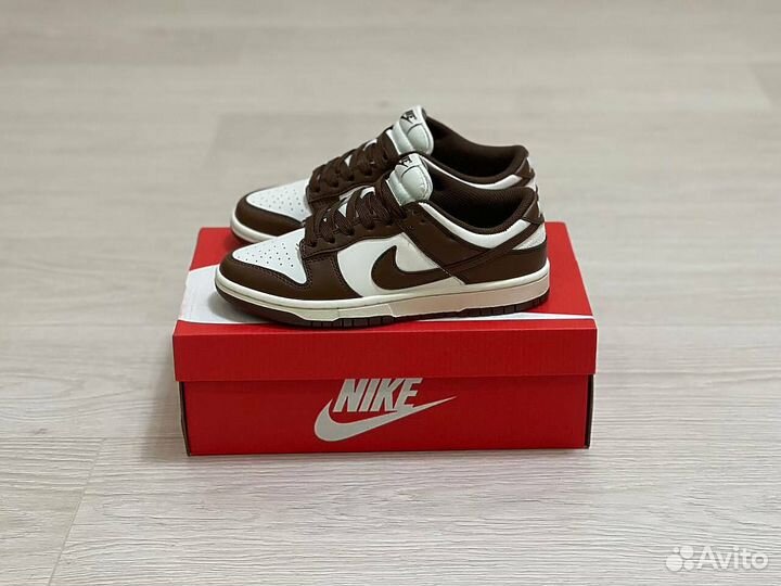 Nike dunk LOW cacao WOW женские