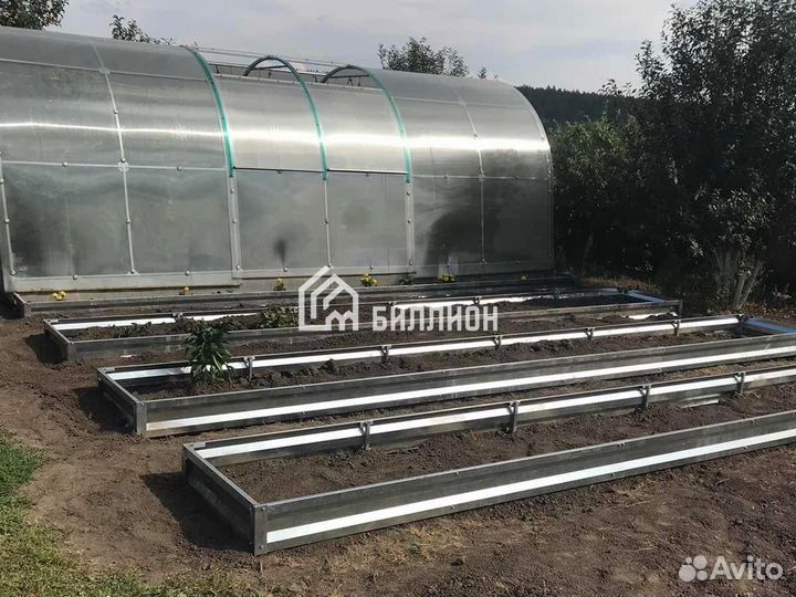 Грядка коричневая 1м*2м высота 20 см