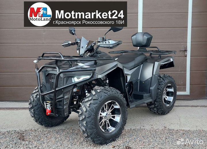 Квадроцикл двухместный Loncin 300 с Лебедкой