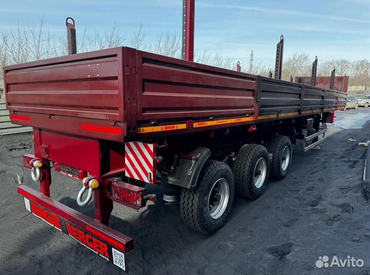 Полуприцеп бортовой Berger 9852, 2024