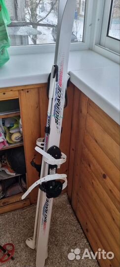 Горные лыжи детские 120 комплект