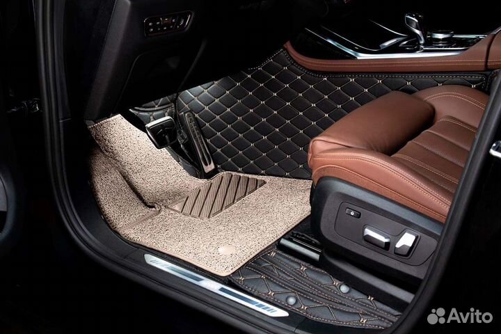 3D Коврики Skoda из Экокожи