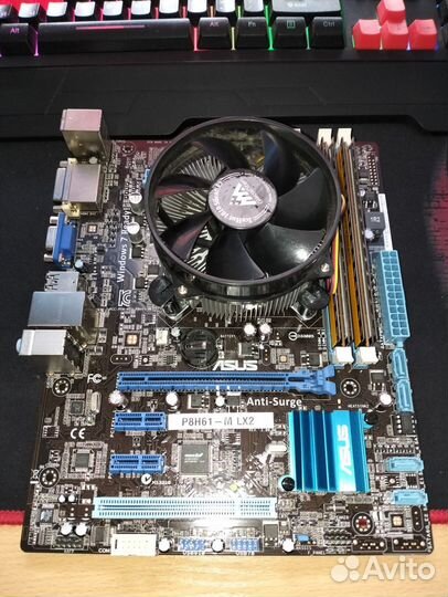 P8H61/ i5 2400/ 8gb-16gb/ hd3450