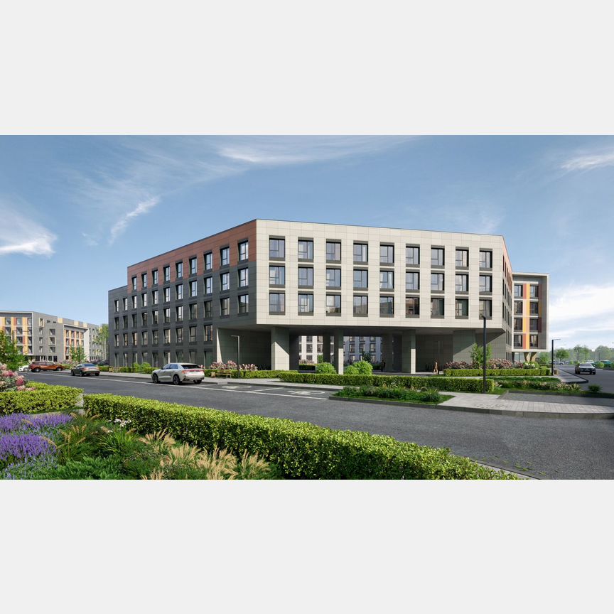 2-к. квартира, 61,2 м², 1/5 эт.