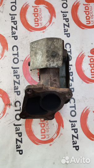 Переходник от турбины на колена глушителя Mitsubis