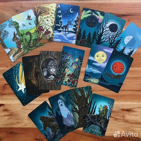 3rd Northern Animal Tarot Deck Linen Edition