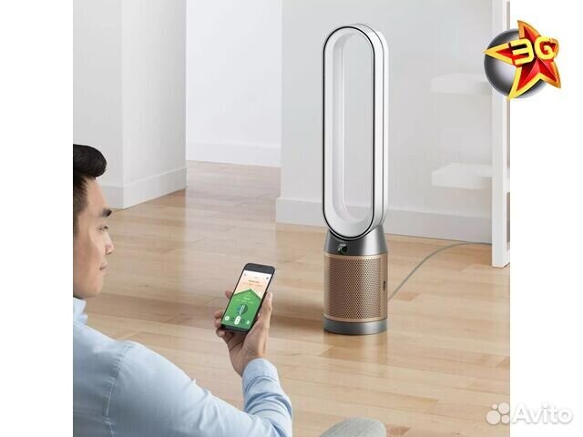 Очиститель Dyson Air Purifier TP09 White Gold