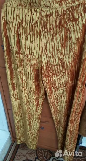 Брюки бархат новые р. 48-50