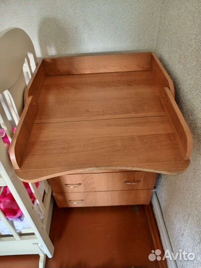 Пеленальный комод бу/ комод с пеленальным столиком