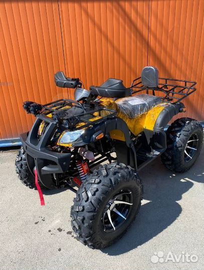 Квадроцикл Grizzly 300cc золотой, кардан