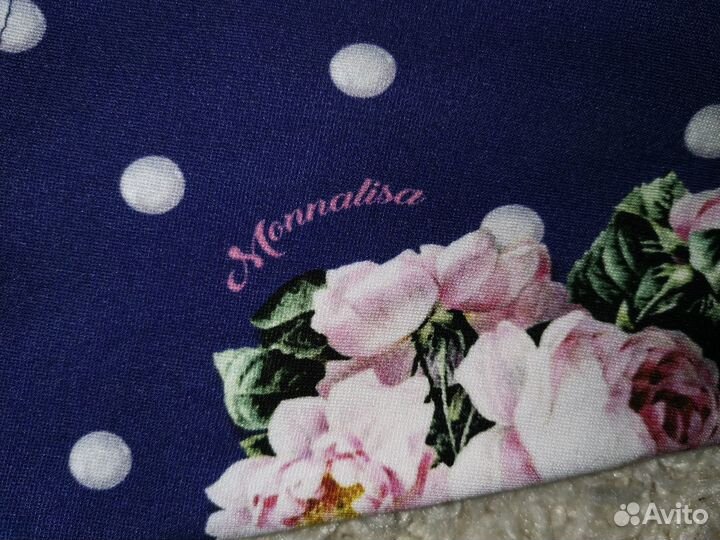 Платье из ткани monnalisa