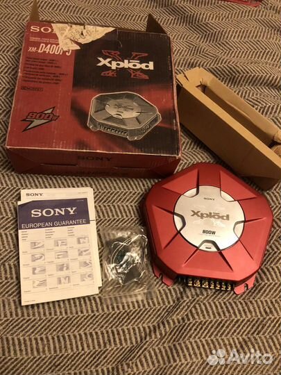 Автомобильный усилитель Sony Xplod XM-D400P5 торг