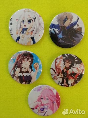 Значки Геншин Импакт