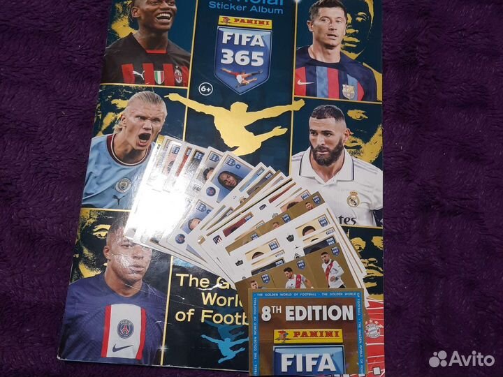 Наклейки panini fifa 365 2023