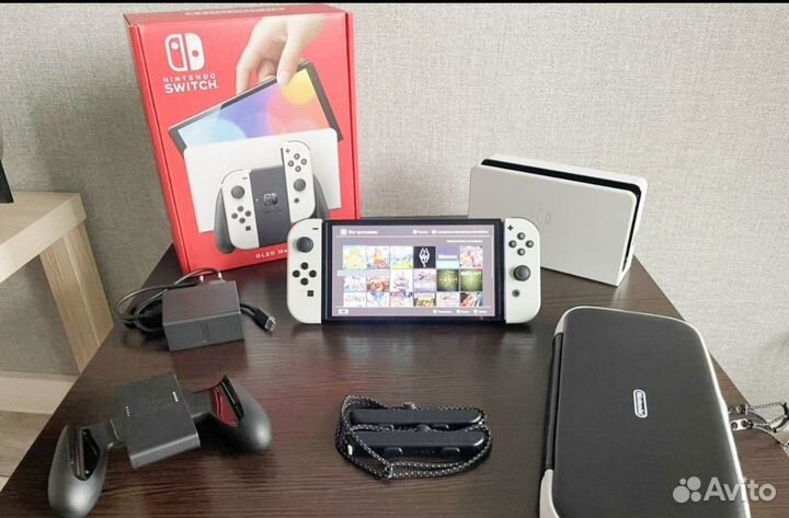 Nintendo Switch oled прошитая чип