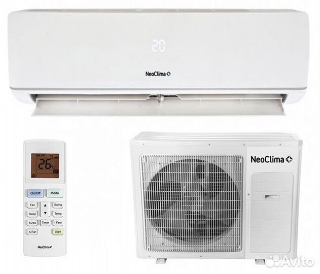 Кондиционер NeoClima от Gree до 35 кв. в Саках