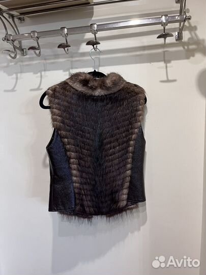 Жилет из бобра